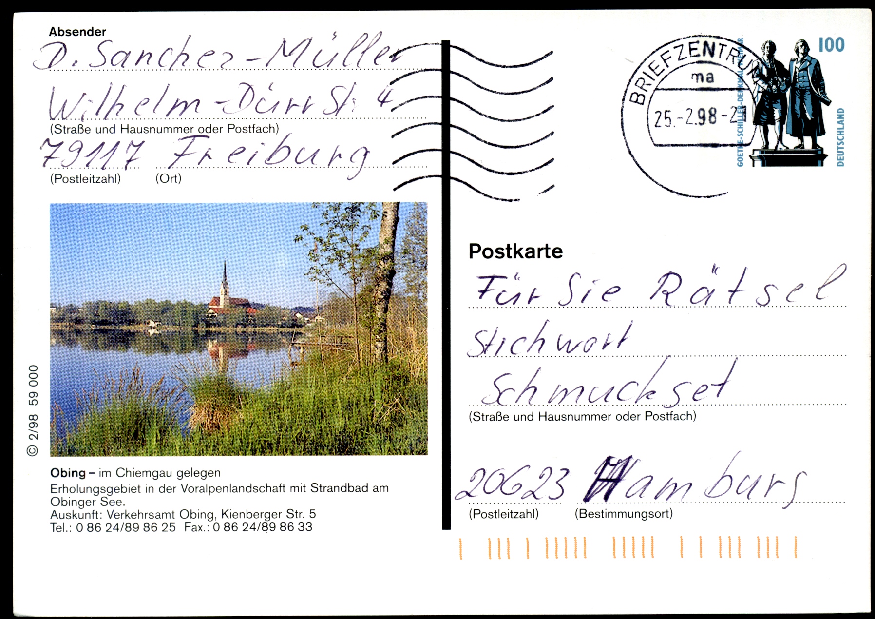 1998: Obing/Chiemgau